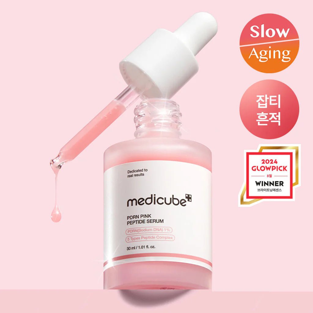 [Medicube] PDRN Pink Peptide Serum - Fresh Mask Korean Beauty