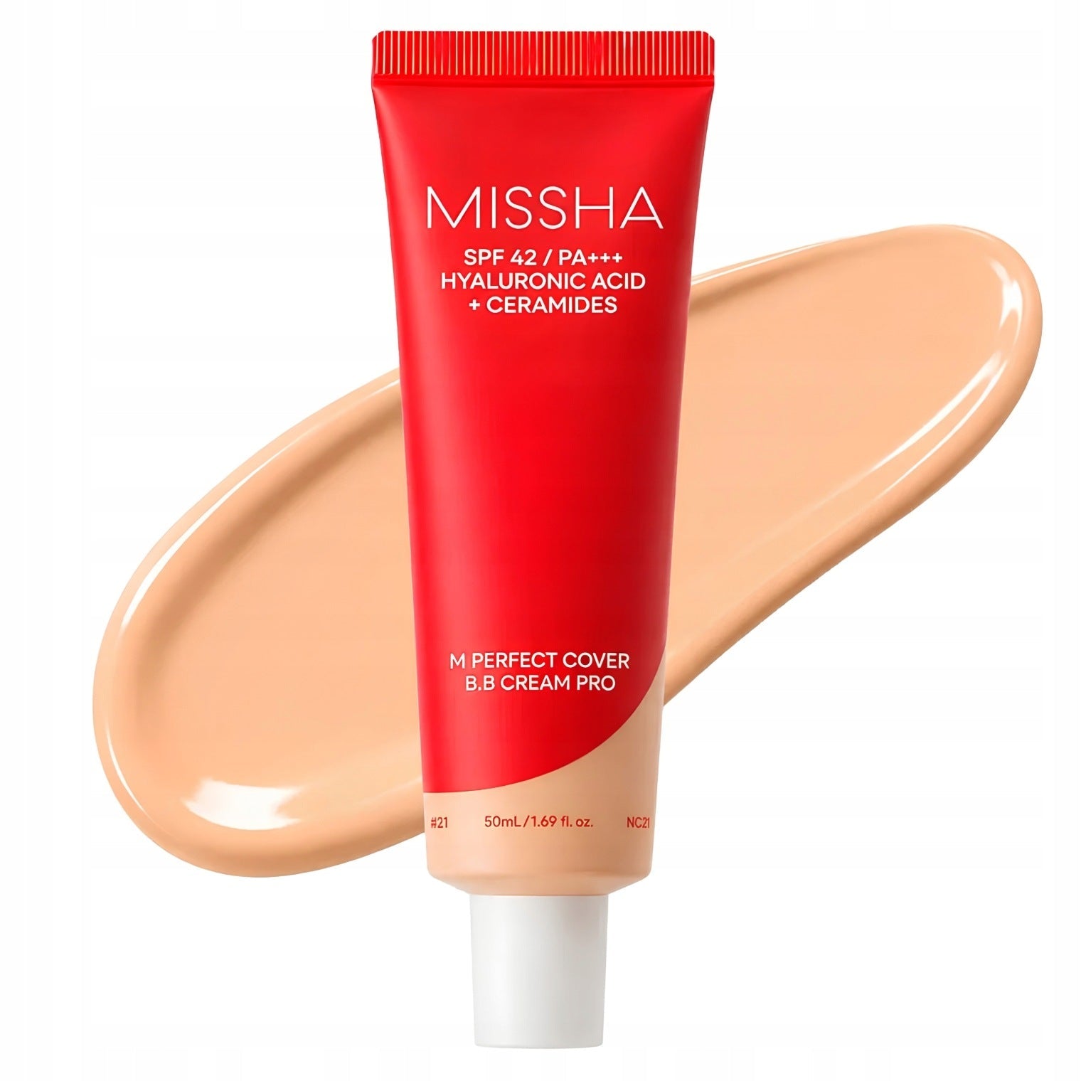 [Missha] Perfect Cover BB Cream Pro SPF42 PA+++ NEW! - Fresh Mask Korean Beauty