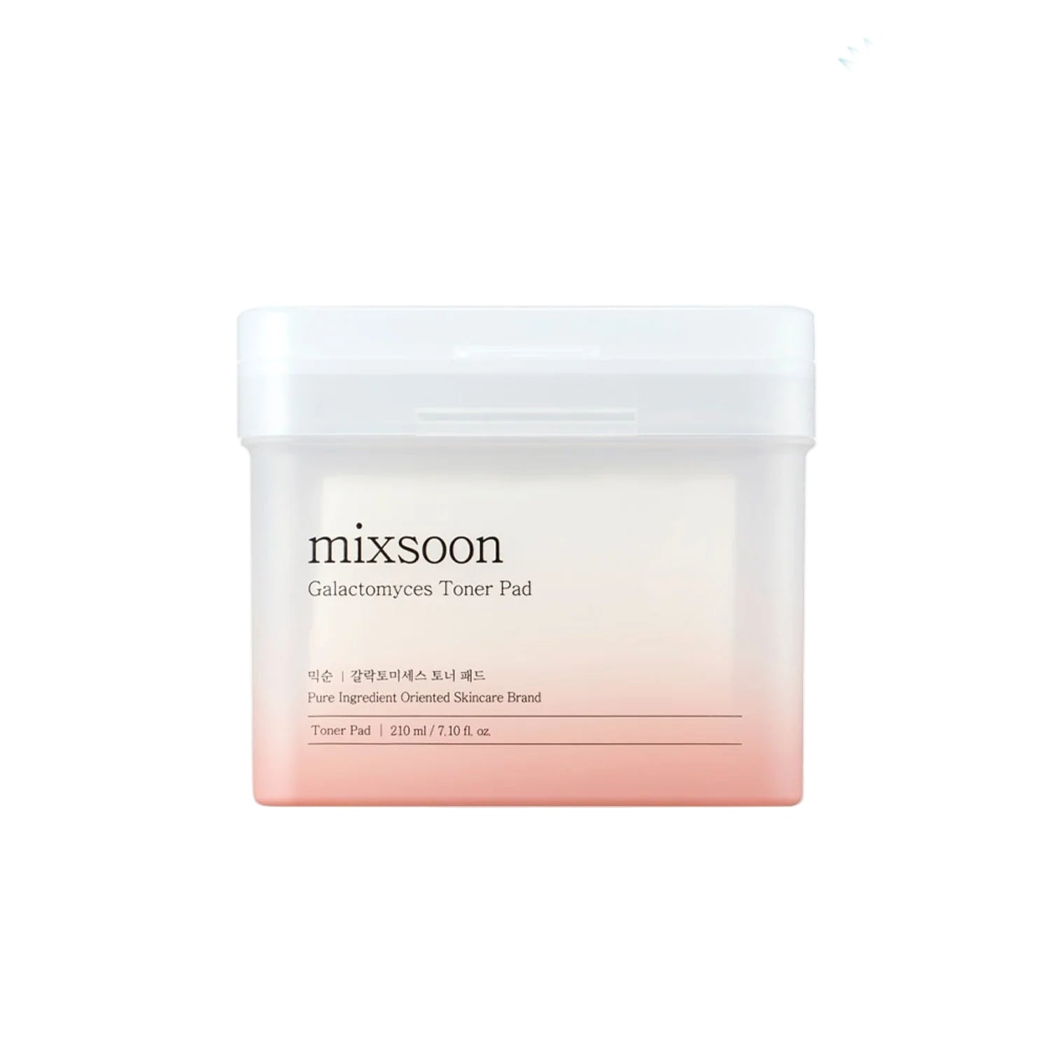 [Mixsoon] Galactomyces Toner Pad: Exfoliate + Brighten (60 thick pads) - Fresh Mask Korean Beauty