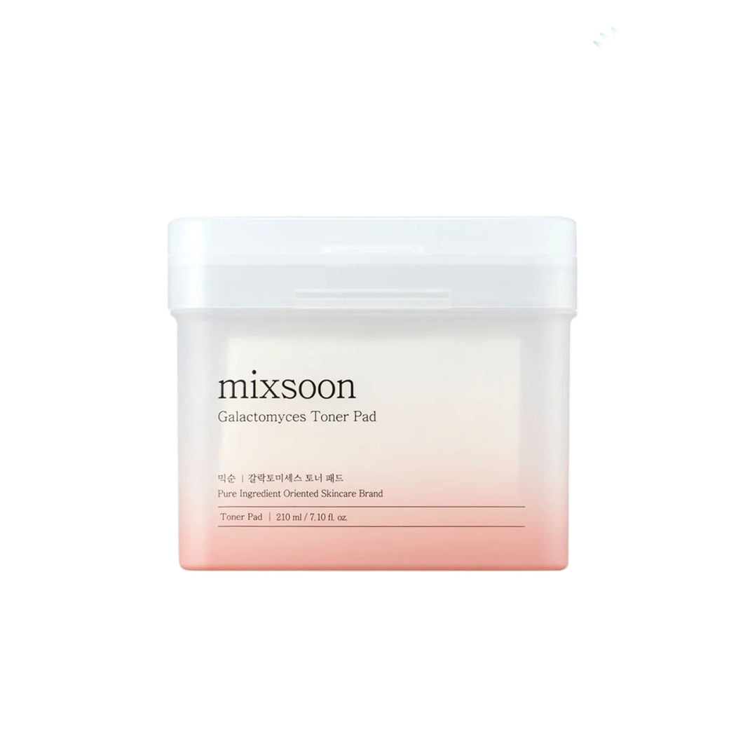 [Mixsoon] Galactomyces Toner Pad: Exfoliate + Brighten (60 thick pads) - Fresh Mask Korean Beauty