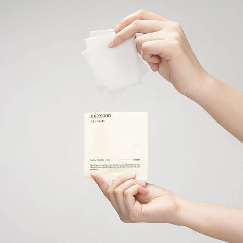 [Mixsoon] Soybean Milk Pad (1 pouch = 3 pads) - Fresh Mask Korean Beauty