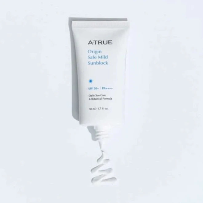 [A. True] Origin Safe Mild Sunblock (Mineral Physical Sunscreen) SPF50+ PA++++