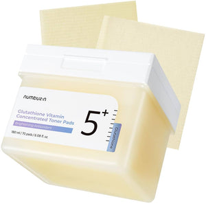 [Numbuzin] No.5 Vitamin - Niacinamide Concentrated Pad (70 pads) - Fresh Mask Korean Beauty