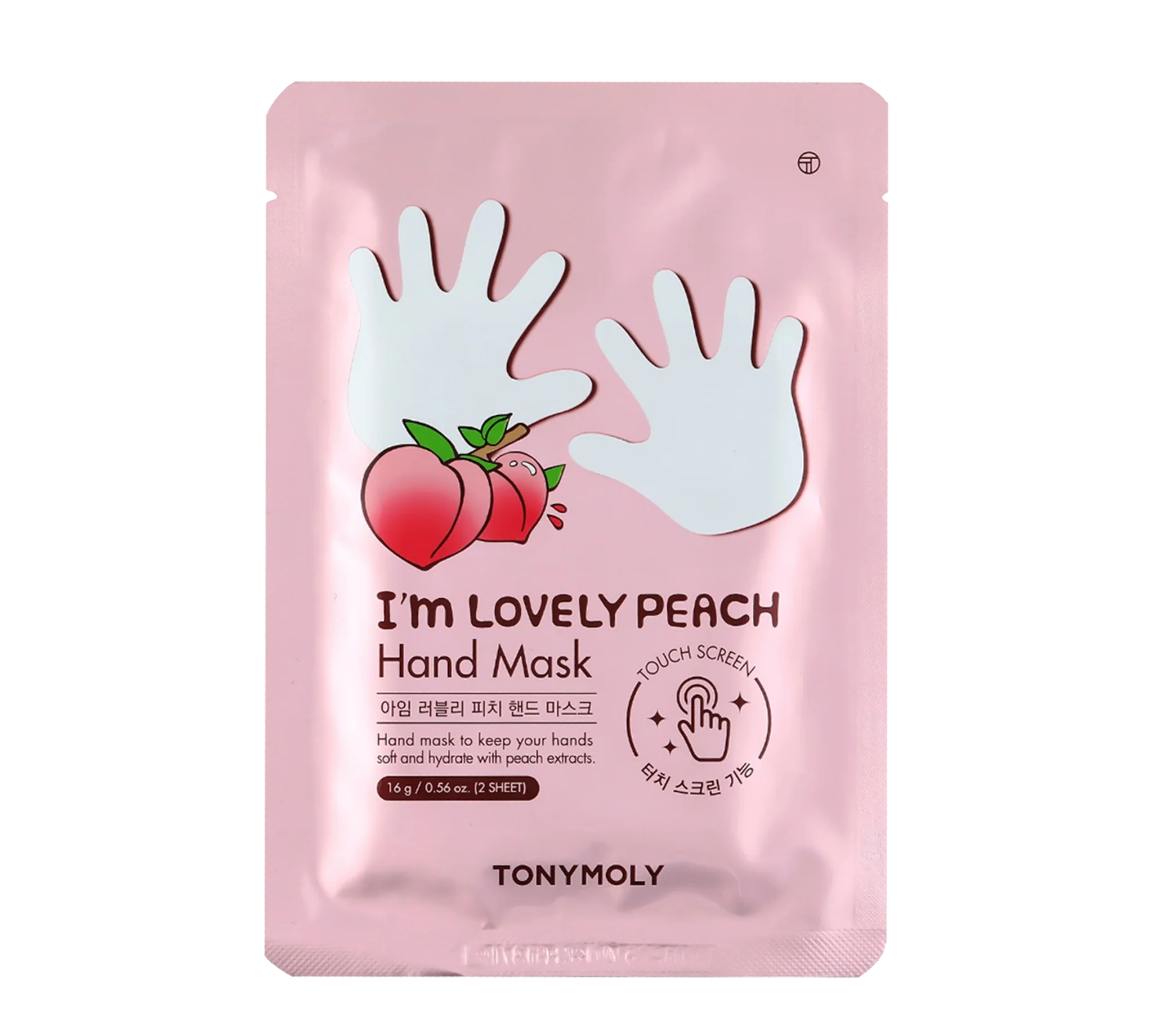 [Tonymoly] I'm Lovely Peach Hand Mask