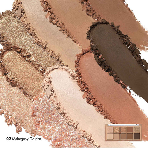 [Rom&nd] Better than Palette 02 Mahogany Garden - Fresh Mask Korean Beauty