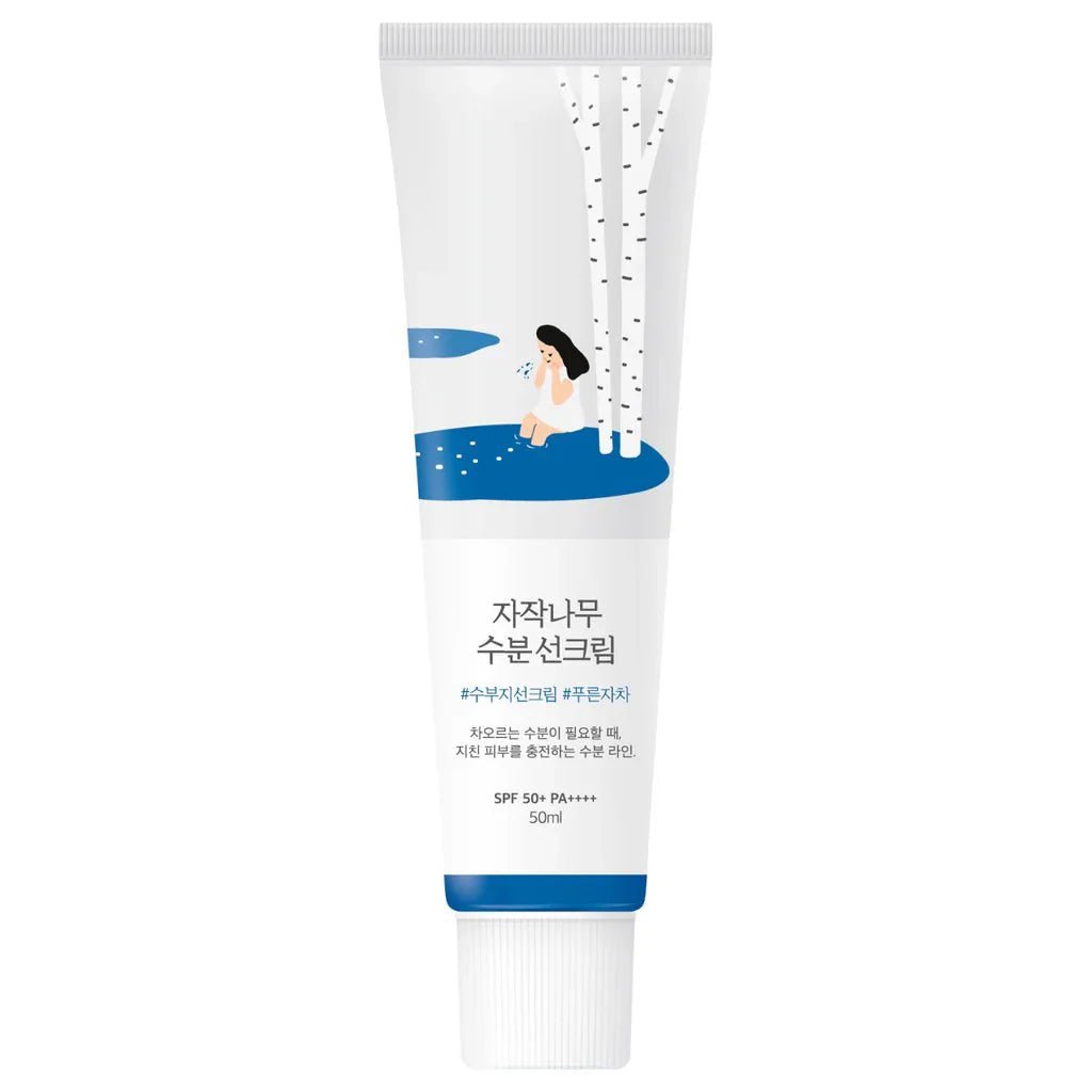 [Roundlab] Birch Juice Moisturizing Sun Cream SPF50+ PA++++ - Fresh Mask Korean Beauty