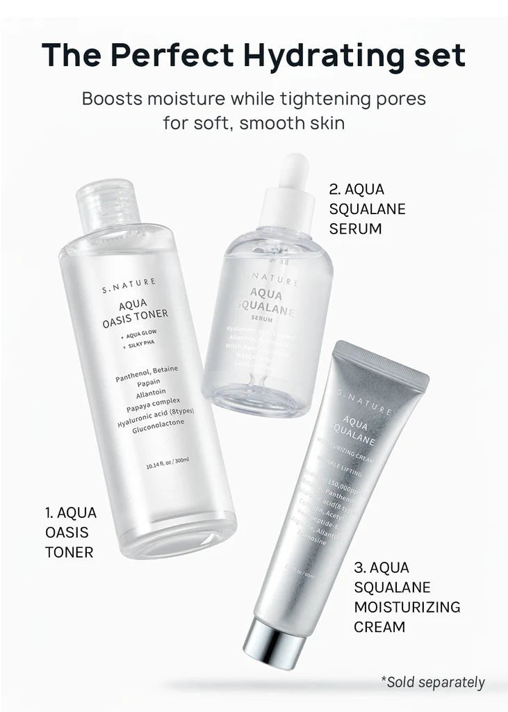 [S. Nature] Aqua Squalene Serum - Fresh Mask Korean Beauty