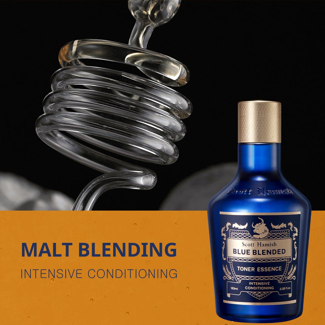 [Scott Hamish] Blue Blended Toner Essence - Fresh Mask Korean Beauty