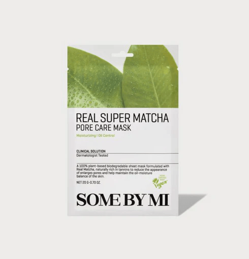 [Some by Mi] Real Super Matcha Pore Care Mask - Fresh Mask Korean Beauty