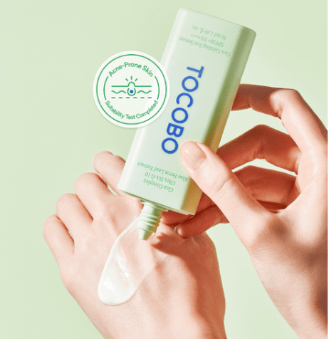 [Tocobo] Cica Calming Sun Serum SPF50+ PA++++ - Fresh Mask Korean Beauty