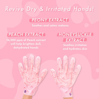 [Tonymoly] I'm Lovely Peach Hand Mask - Fresh Mask Korean Beauty