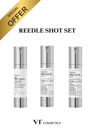 VT Reedle Shot 50/100/300 Weekly Set - Fresh Mask Korean Beauty