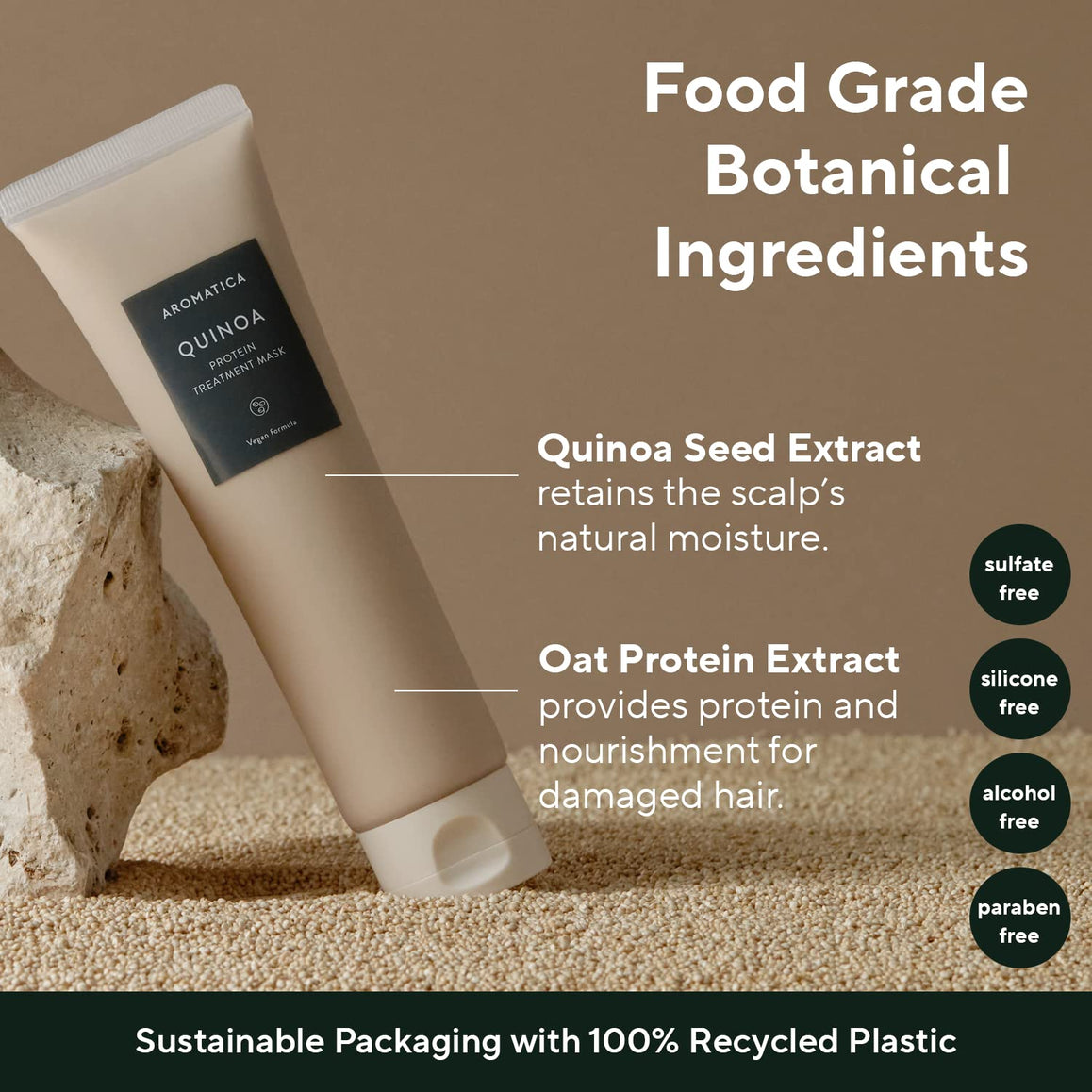 [Aromatica] Quinoa Protein Treatment Mask