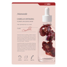 Carica l&#39;immagine nel visualizzatore di Gallery, [Mamonde] Camellia Antiaging Flower Lab Essence Sheet Mask
