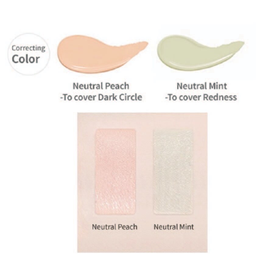 [Etude] Big Cover Skin Fit Concealer Pro (Neutral Peach)