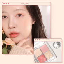 Load image into Gallery viewer, [CLIO] Twinkle Pop Pearl Flex Glitter Eye Palette (4 Types)
