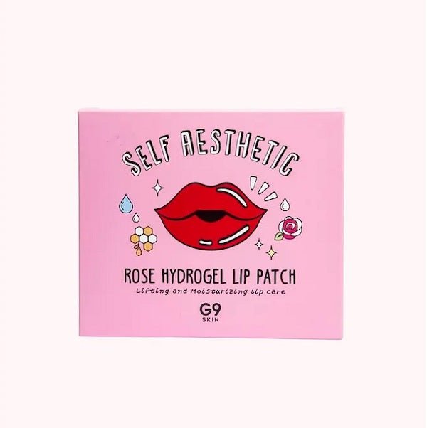 [G9 Skin] Self Aesthetic Rose Hydrogel Lip Patch - Fresh Mask Korean Beauty