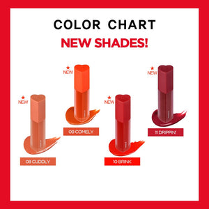 Heart Crush Glow Tint Air Colors Shades