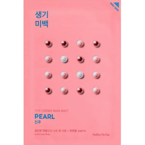 [Holika Holika] Pure Essence Mask Sheet Pearl - Fresh Mask Korean Beauty
