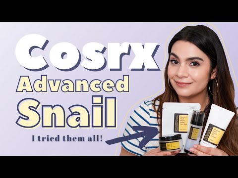 Advanced Snail 92 All in One Repair Cream Video