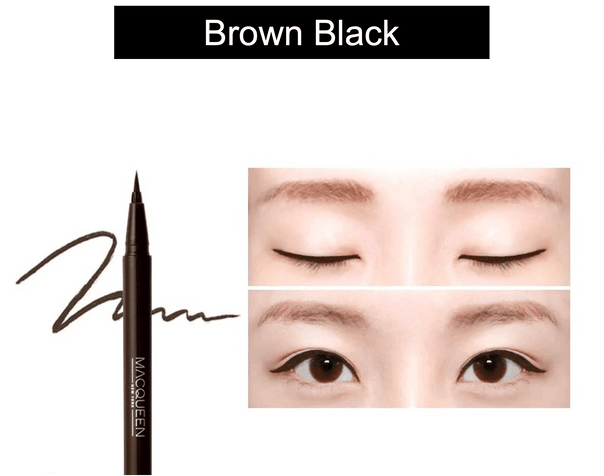 [MACQUEEN] Waterproof Pen Eyeliner 3 Colors - Fresh Mask Korean Beauty