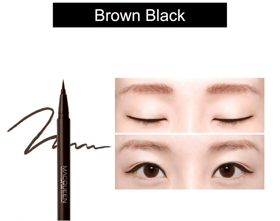 [MACQUEEN] Waterproof Pen Eyeliner 3 Colors - Fresh Mask Korean Beauty