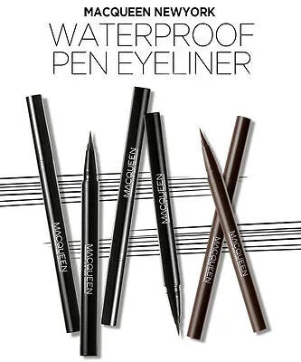 [MACQUEEN] Waterproof Pen Eyeliner 3 Colors - Fresh Mask Korean Beauty