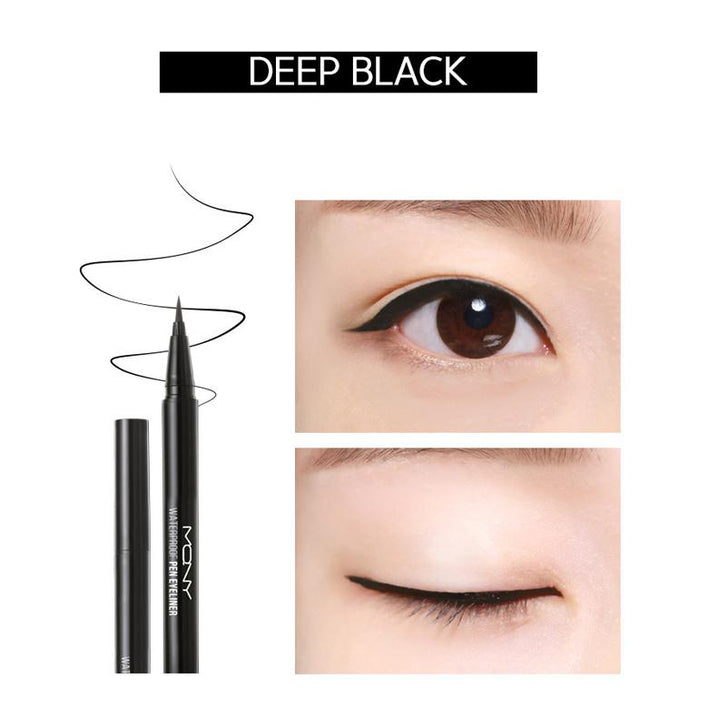 [MACQUEEN] Waterproof Pen Eyeliner 3 Colors - Fresh Mask Korean Beauty