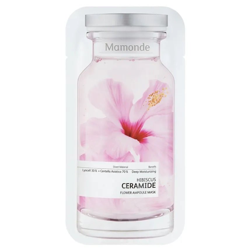 [Mamonde] Flower Ampoule Mask Hibiscus - Fresh Mask Korean Beauty