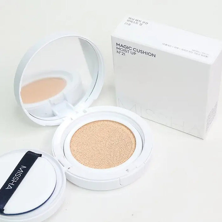 [Missha] Magic Cushion Moist Up SPF50+ PA+++ - Fresh Mask Korean Beauty
