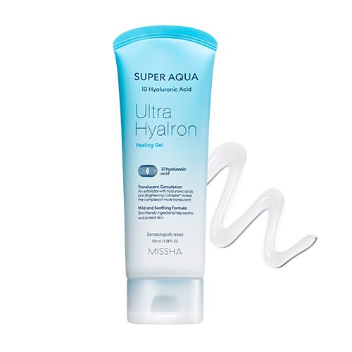 [Missha] Super Aqua Ultra Hyalron Exfoliating Gel - Fresh Mask Korean Beauty