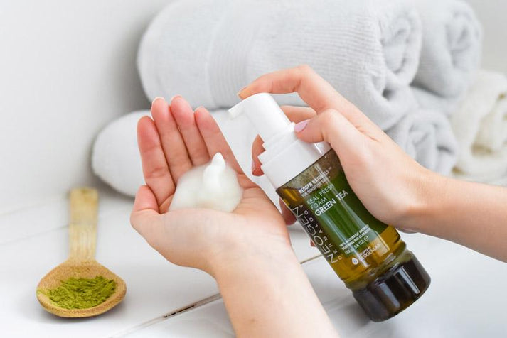 [Neogen] Dermalogy Real Fresh Green Tea Foaming Cleanser - Fresh Mask Korean Beauty