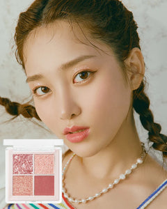 [CLIO] Twinkle Pop Pearl Flex Glitter Eye Palette (4 Types)