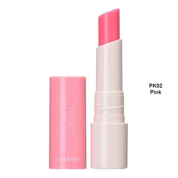 [The Saem] Saemmul Essential Tint Lip Balm - 2 Colors - Fresh Mask Korean Beauty