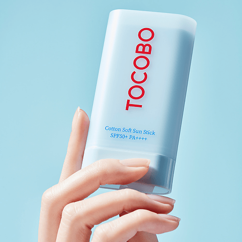 [Tocobo] Cotton Soft Sun Stick SPF50+ PA++++ - Fresh Mask Korean Beauty