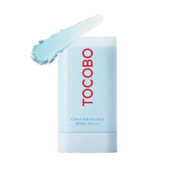 [Tocobo] Cotton Soft Sun Stick SPF50+ PA++++ - Fresh Mask Korean Beauty