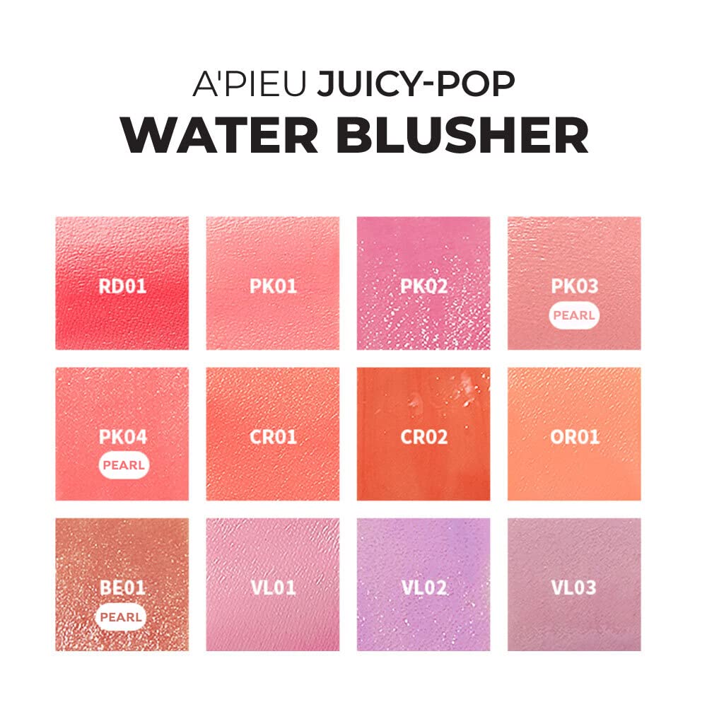 [A'pieu] Juicy-Pang Water Blusher 3 colors